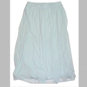 Old Navy Light Turquoise Tulle Maxi Skirt
